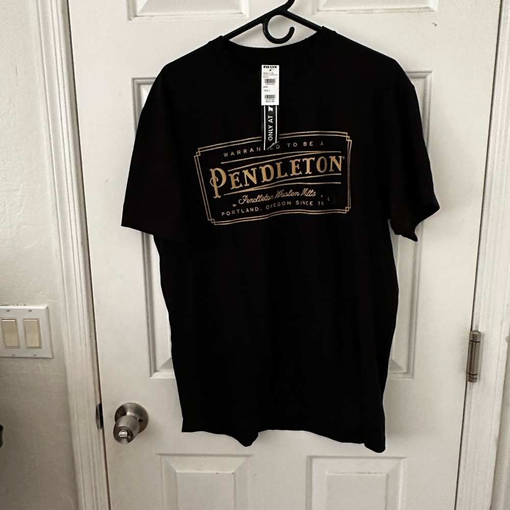 NWT black Pendleton t shirt size large